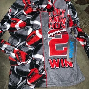 Jellifish Kids Pajamas set Football boys L (10-12)